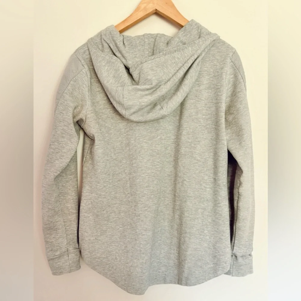 Nike Heather Gray Zip-Up Jacket - Picture 4 of 4